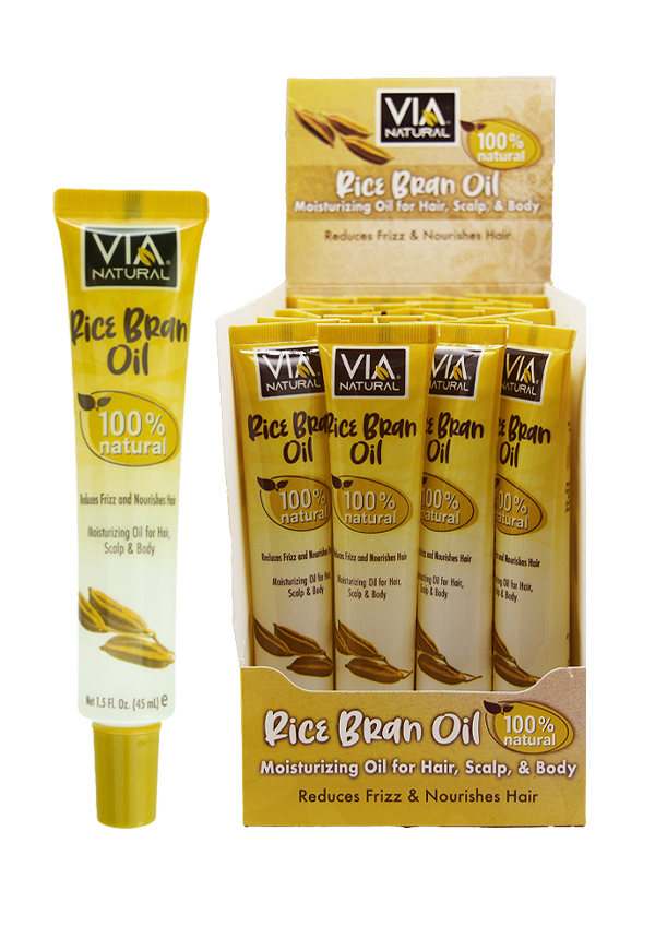 Via Natural Rice Bran Oil Tube (1.5 oz/24 pz/ ds) #91