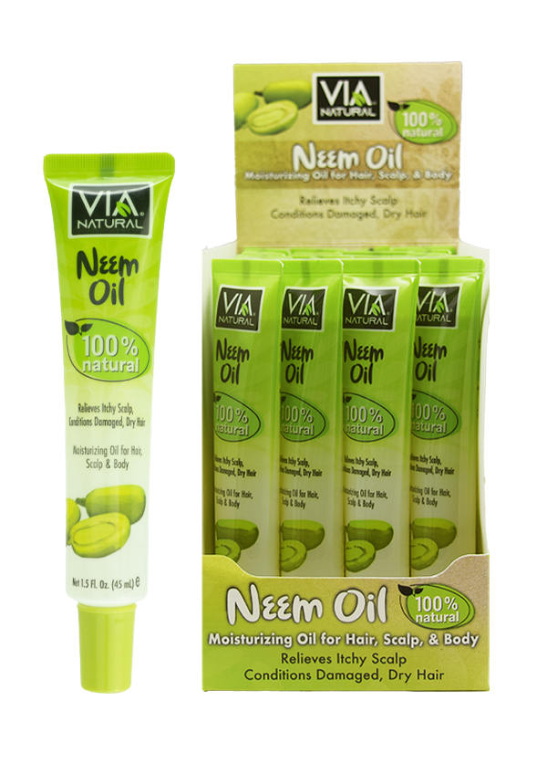 Via Natural Neem Oil Tube (1.5 oz/24 pz/ ds) #92