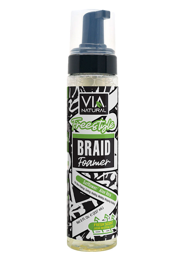 Via Natural Freestyle Braid Foamer (8 oz) #96