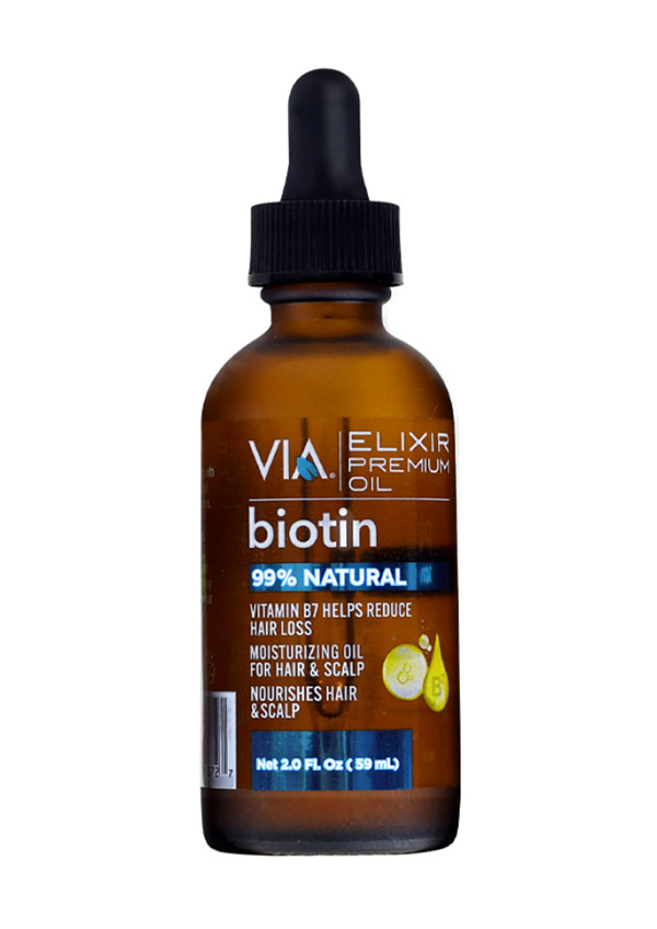 Via Elixir Premium Oil -Biotin (2 oz) #98B