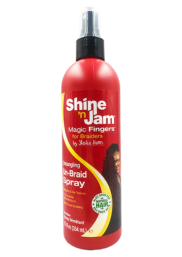 Ampro Pro Shine-n-Jam Un-Braid Spray (12 oz) #102