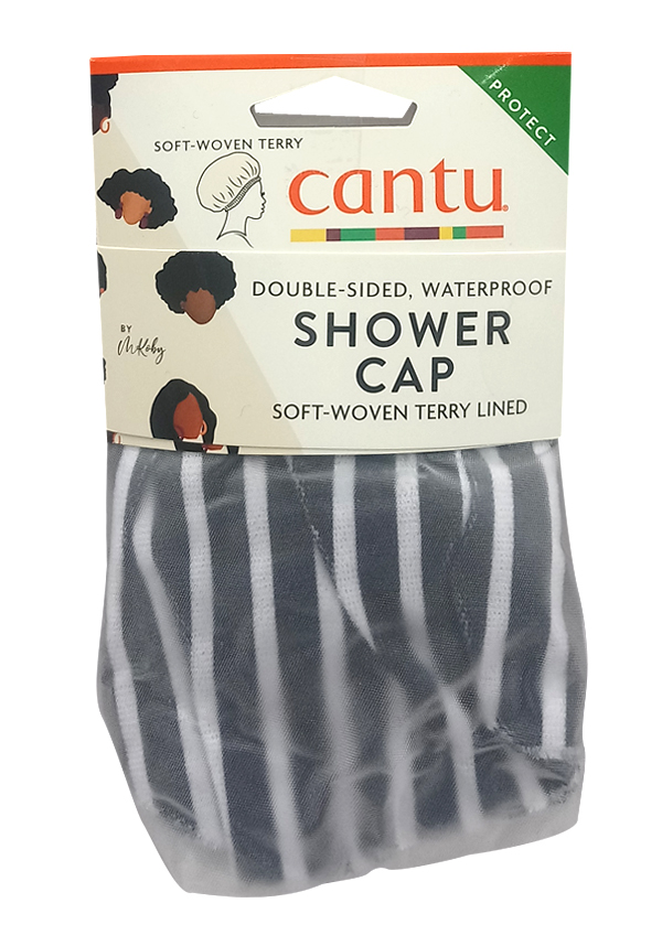 Cantu Double Sided Shower Cap -Terry Lined -pc