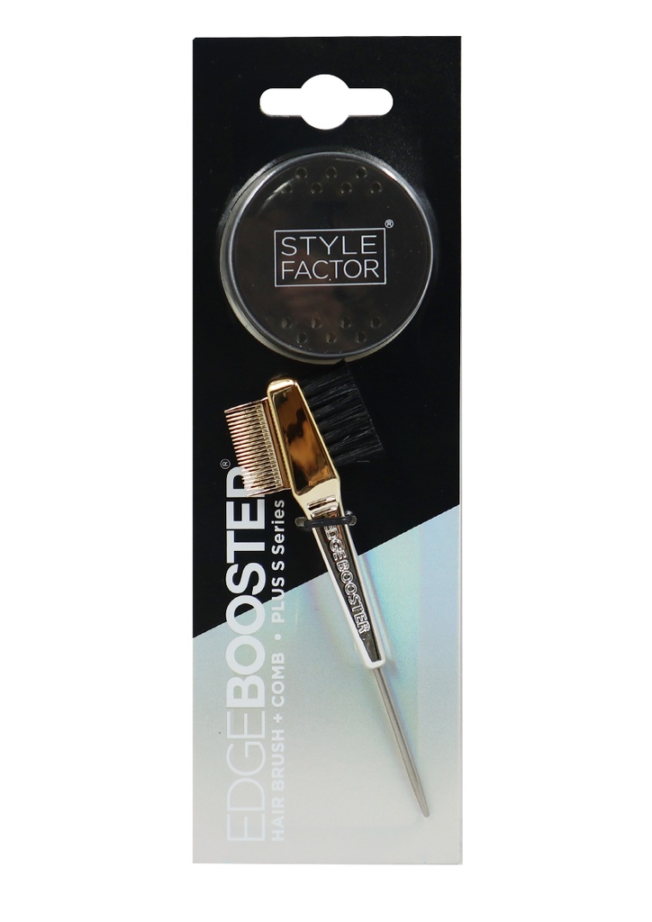 SF Edge Booster Hair Brush+Comb (Gold/Silver) - pc