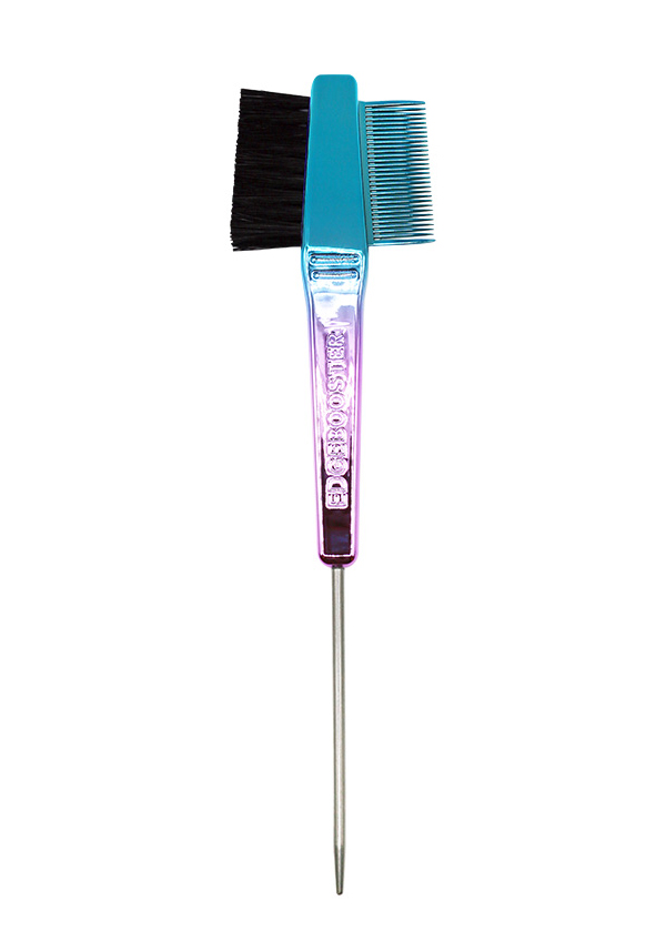 SF Edge Booster Hair Brush+Comb (Blue/Purple) - pc