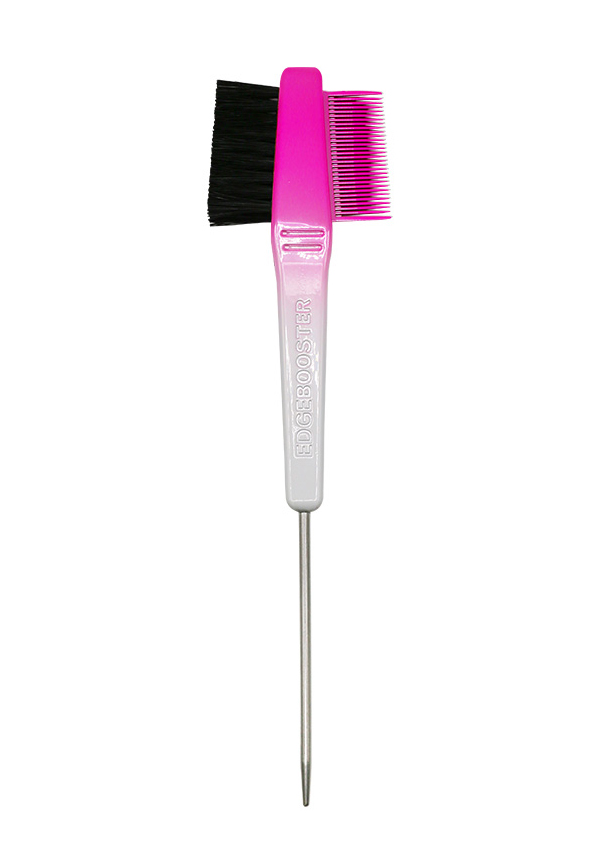 SF Edge Booster Hair Brush+Comb (Hot Pink/White) - pc