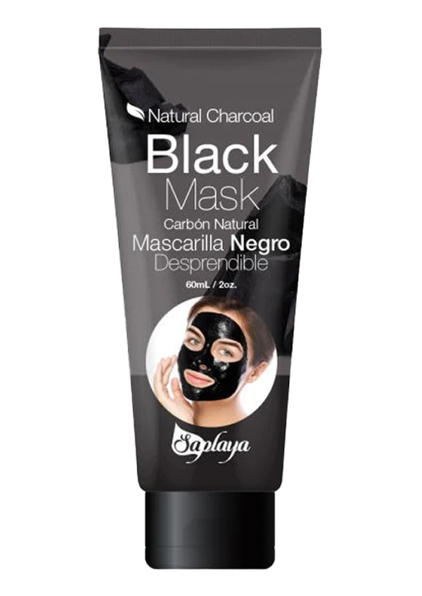 Saplaya Natural Charoal Black Mask (2 oz) #12