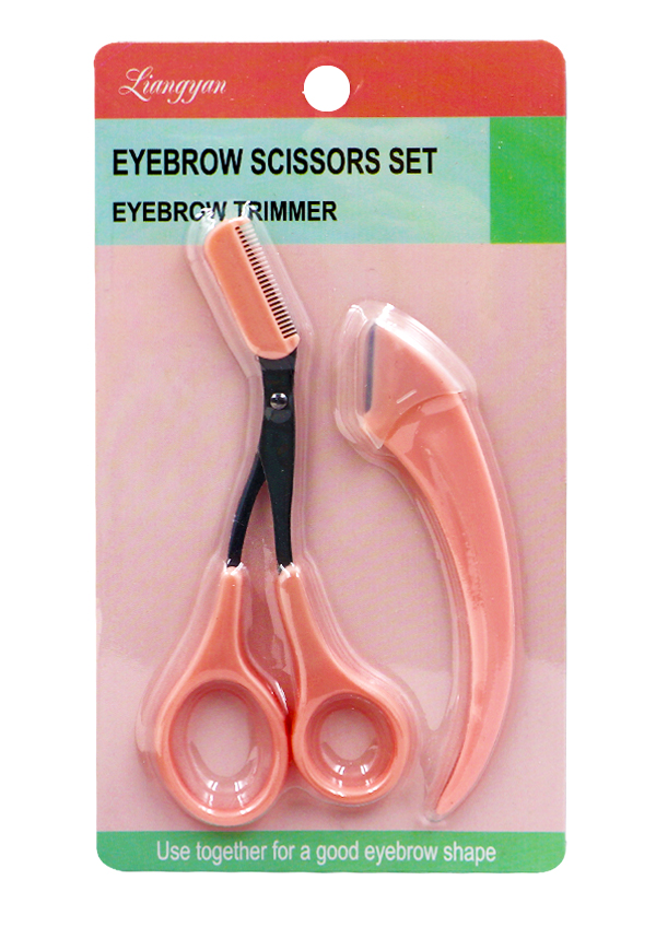 Magic Gold Eyebrow Scissors Set #8099 -dz