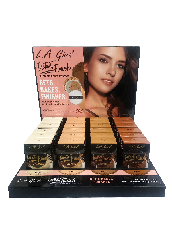 L.A Girl Instant Finish Blurring Loose Powder 24pc Display #GPD455A