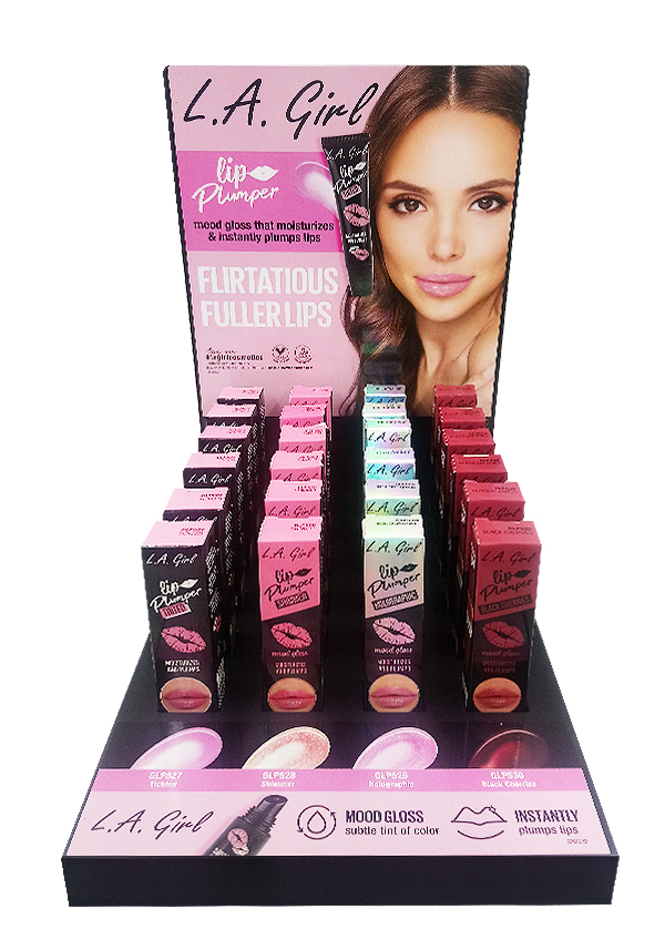 L.A Girl Lip Plumper Flirtatious Fuller Lips (24 pcs) Display #GPD523A