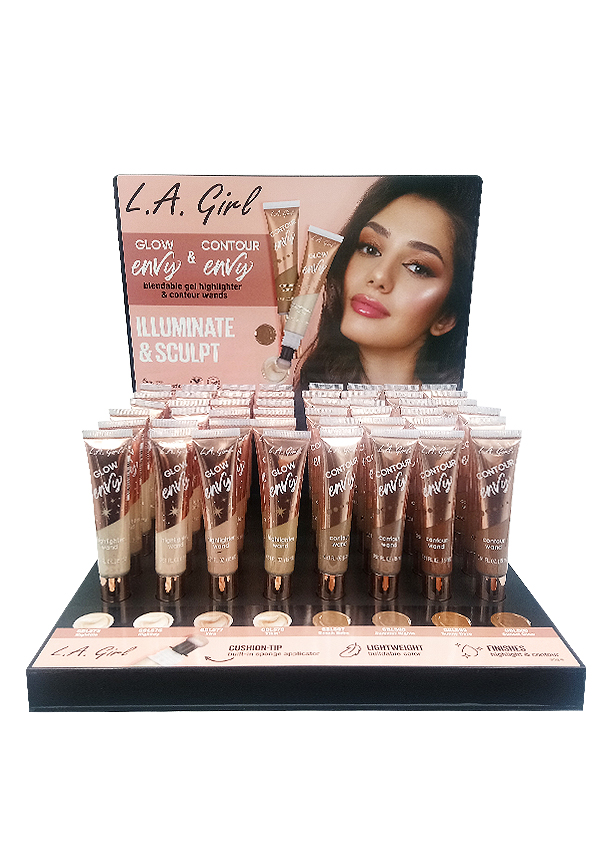 L.A Girl Glow Envy Highlighter Wand 48pc Display #GPD524A