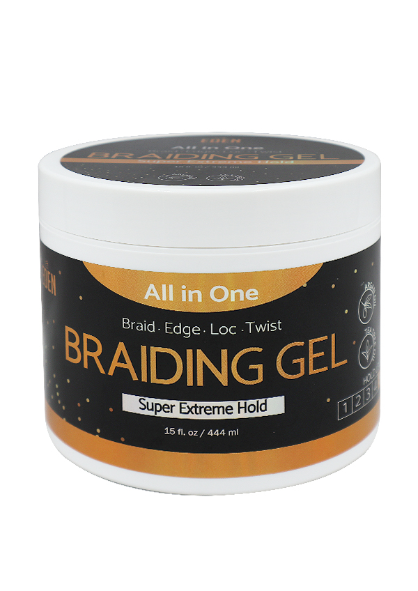 EDEN BodyWorks Braiding Gel -Super Extreme Hold (15 oz) #42