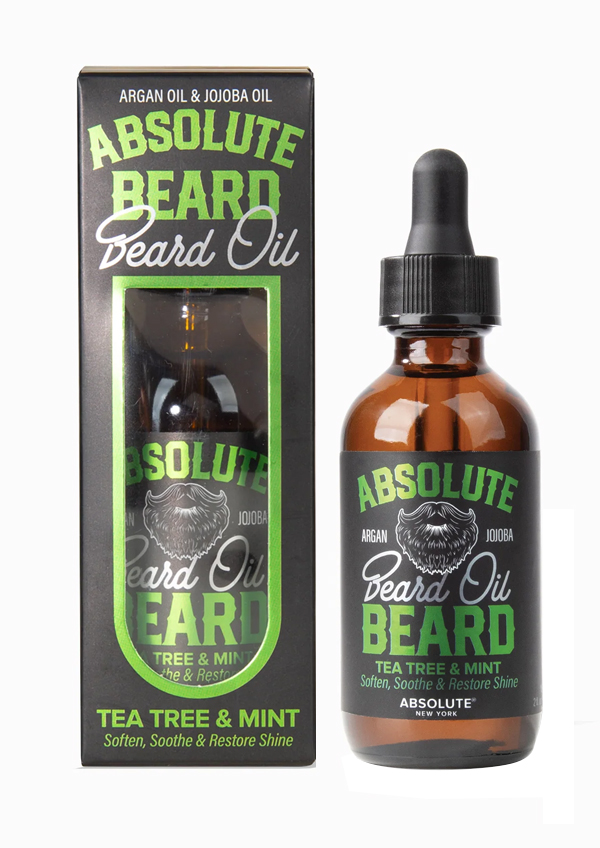 NK Absolute Beard Beard Oil -Tea Tree & Mint (2 oz) #99