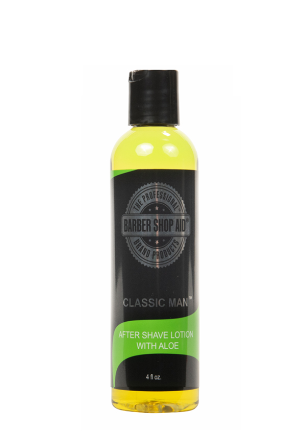 Barber Shop Aid Classic Man After Shave Lotion W/Aloe (4 oz) #9