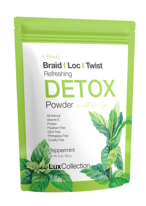 LuxCollection Refreshing Detox Powder #Peppermint (9 oz) #120