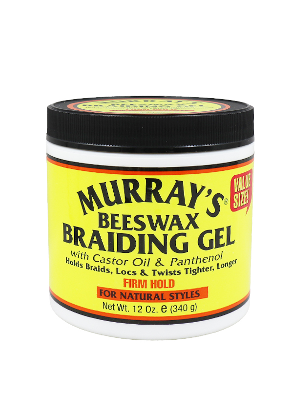 Murray's Beeswax Braiding Gel -Firm Hold (12 oz) #42