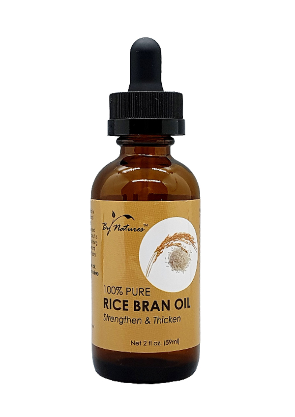 By Natures 100% Pure Rice Bran Oil (2 oz) #104