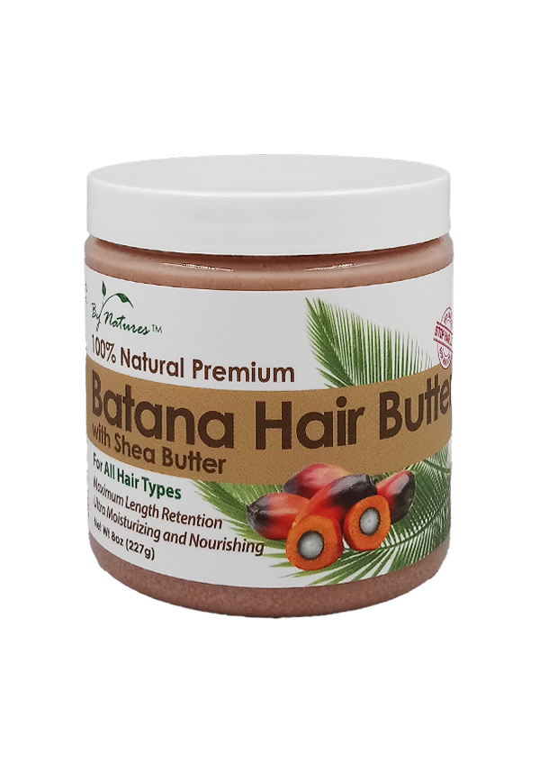 By Natures Batana Hair Butter with Shea Butter (8 oz) #105