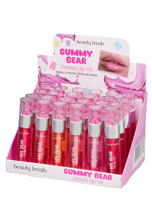 Beauty Treats Gummy Bear Tinted Lip Oil (24 pc/ds) #125