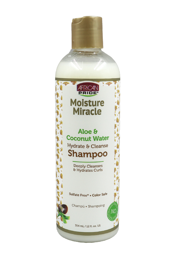 African Pride Aloe & Coconut Water Shampoo (12 oz) #104