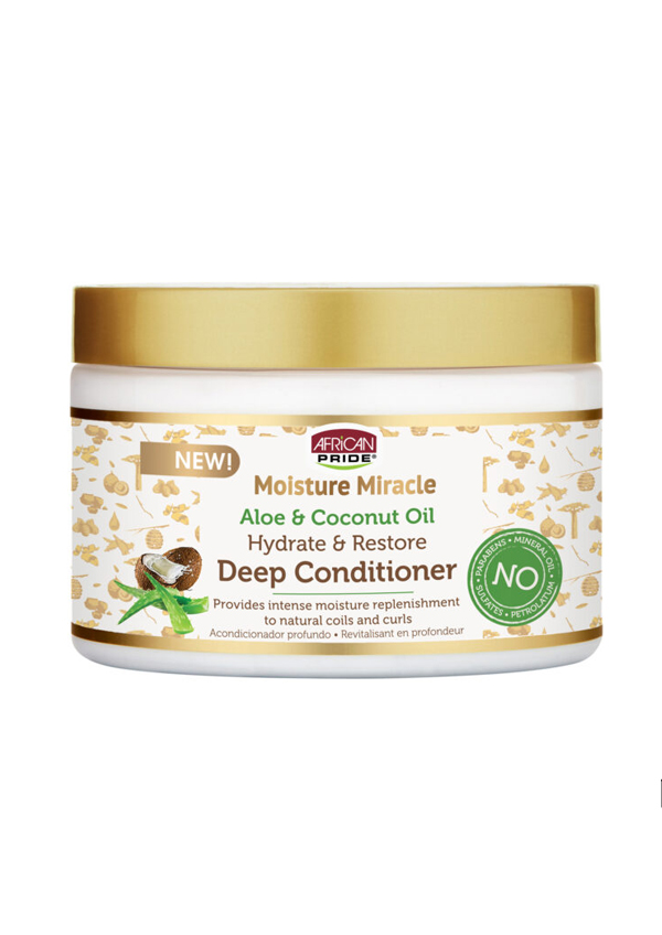 African Pride Aloe & Coconut Oil Deep Conditioner (12 oz) #109