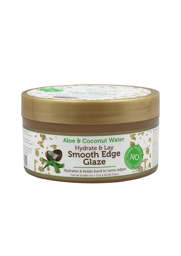 African Pride Aloe & Coconut Oil Smooth Edge Glaze (12 oz) #110