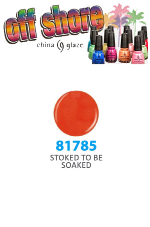 China Glaze #Stoked To Be Soaked [1303/81785] "Off Shore"