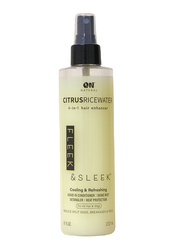Next Image ON Natureal Fleek&Sleek 4-in-1 Hair Enhancer -CitrusRiceWater (8oz)#125