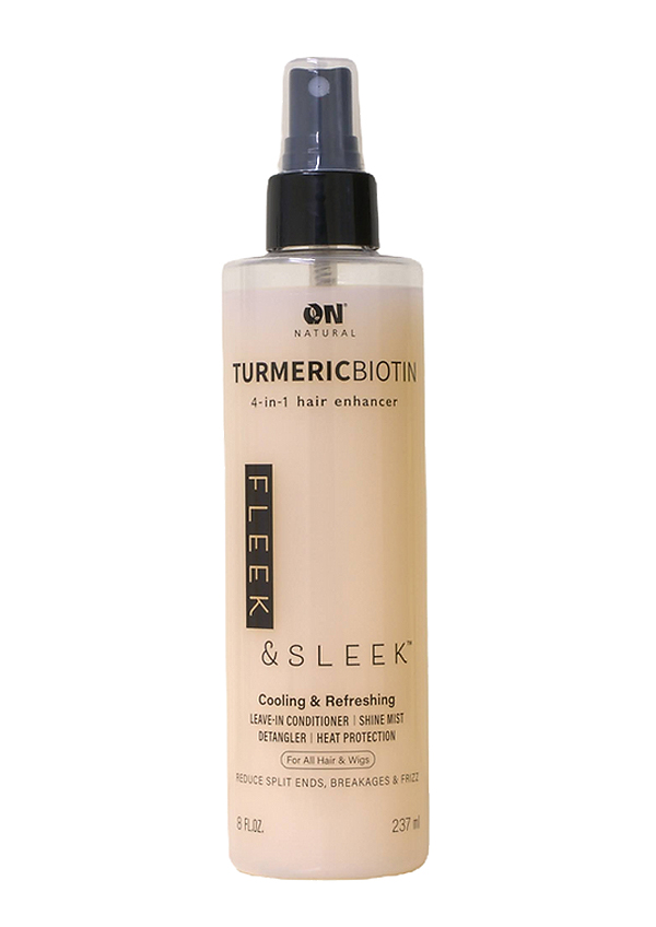Next Image ON Natureal Fleek & Sleek 4-in-1 Hair Enhancer -TurmericBiotin (8 oz) #126