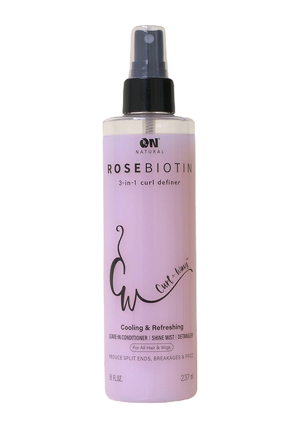 Next Image ON Natural Curl-N-Wavy 3-in-1 Curl Definer -RoseBiotin (8 oz) #127