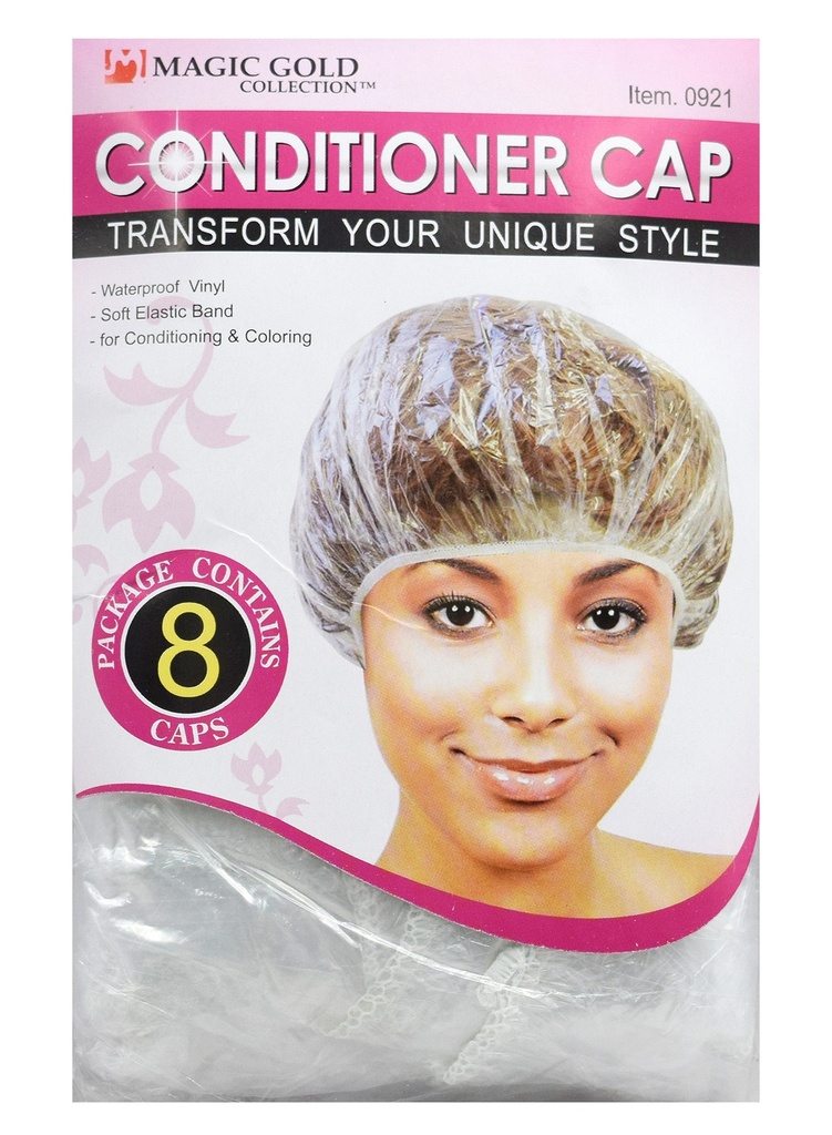 Magic Gold Conditioner Cap 8pcs  #0921 Clear -dz