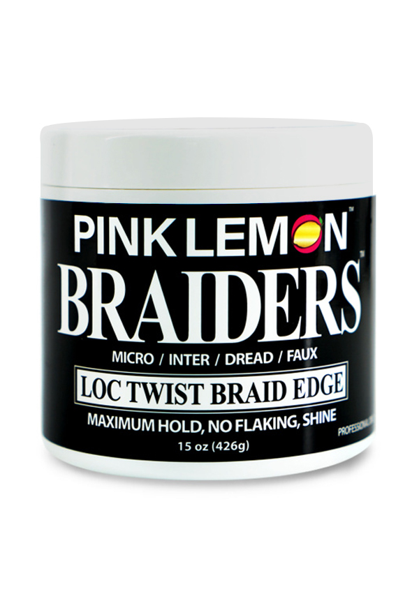 Bellatique Pink Lemon Braiders Loc Twist Braid Edge (15 oz) #9