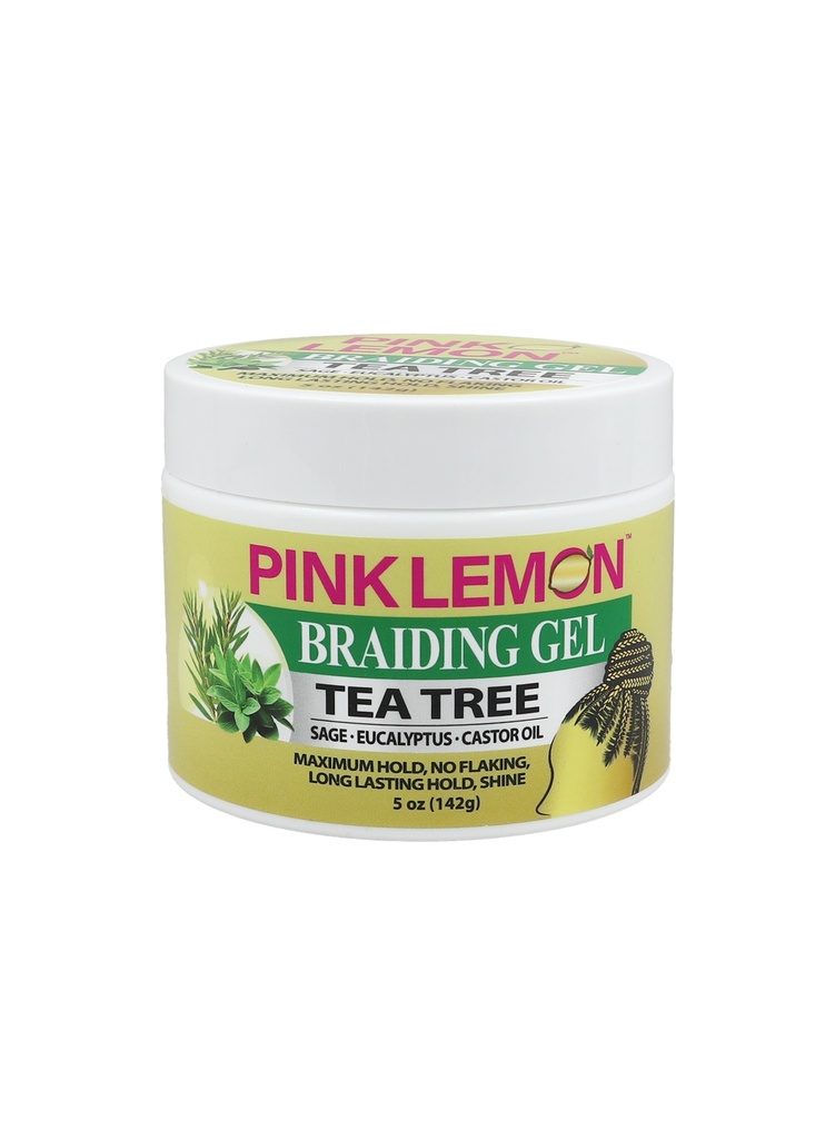 Bellatique Pink Lemon Braiding Gel -Tea Tree (5 oz) #10