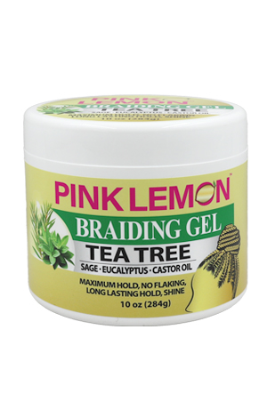 Bellatique Pink Lemon Braiding Gel -Tea Tree (10 oz) #11