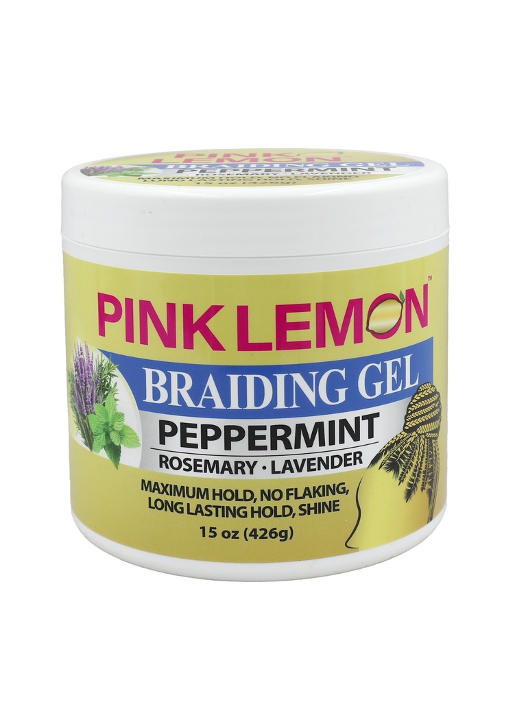 Bellatique Pink Lemon Braiding Gel -Peppermint (15 oz) #13