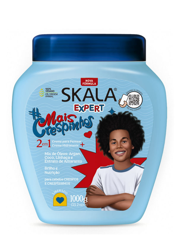 SKALA Mais Crespinhas/Super Curls Kids Hair Treatment (35.2 oz) #20