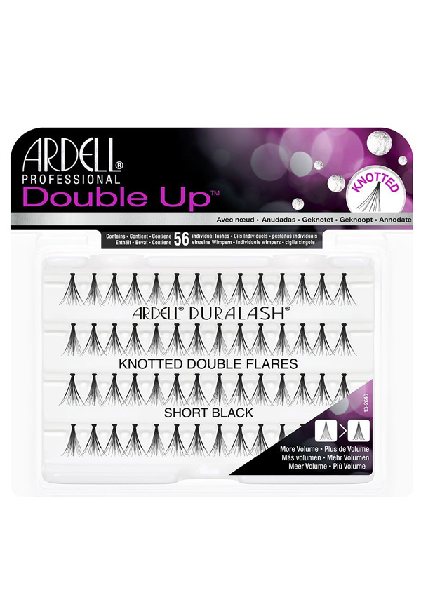 Ardell Double Up Eyelashes #Knotted Short Black