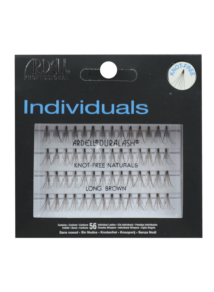 Ardell Individuals Eyelashes #Knot-Free -Long Brown