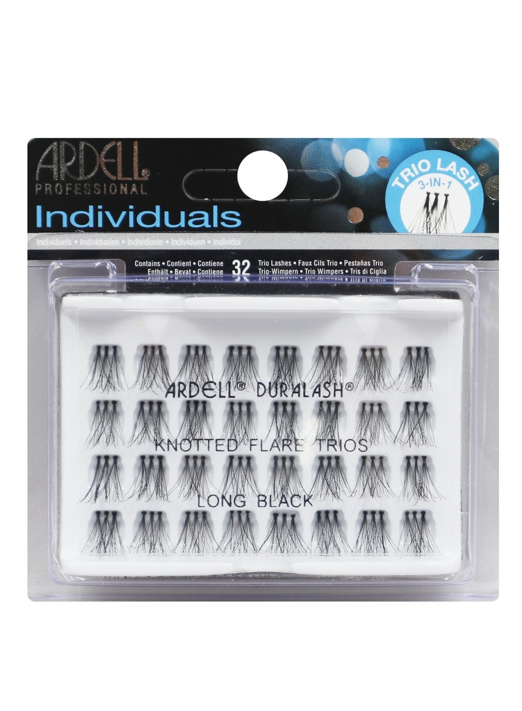 Ardell Individuals Eyelashes #Trio Lash Long Black
