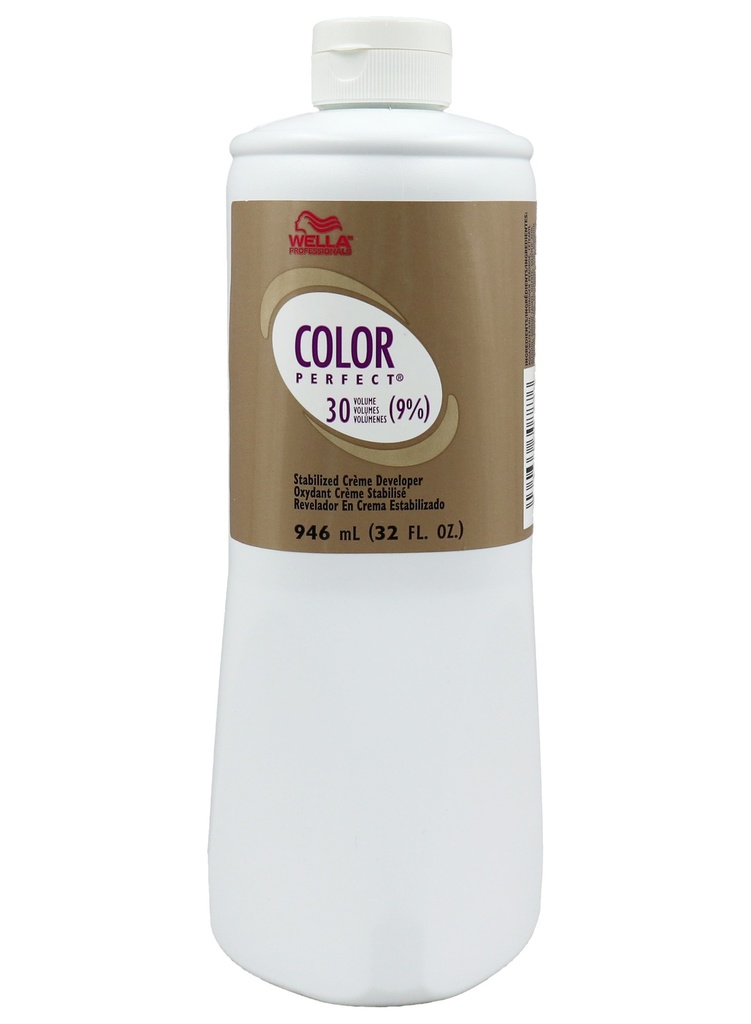 Wella Color Perfect 30V(9%) Stabilized Crème Developer (32 oz) #19
