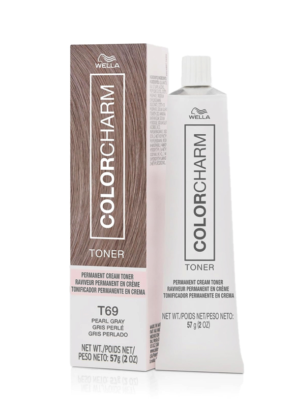 Wella Color Charm Crème Toner #T69 Pearl Gray (2 oz)