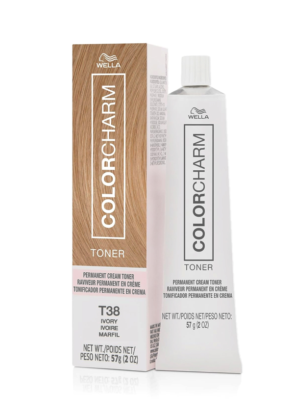 Wella Color Charm Crème Toner #T38 Ivory (2 oz)