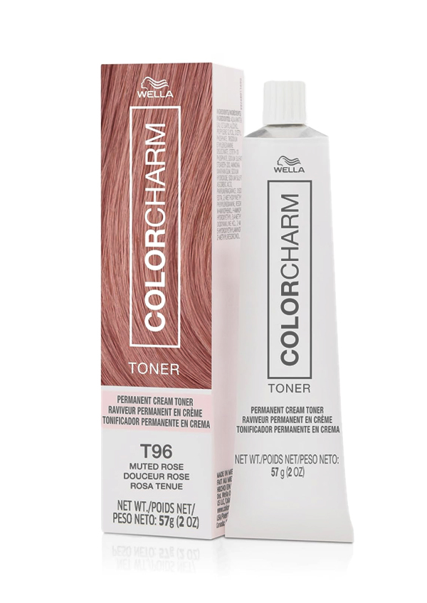 Wella Color Charm Crème Toner #T96 Muted Rose (2 oz)