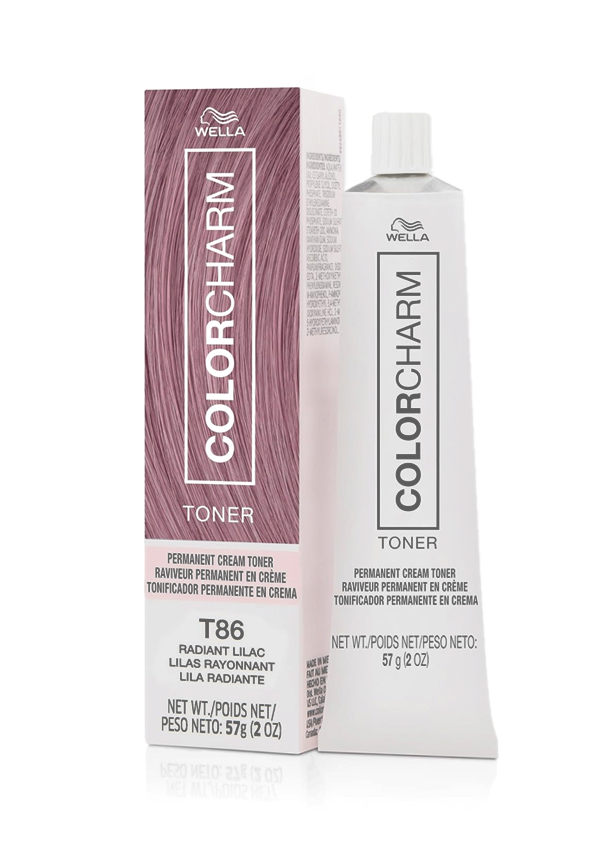 Wella Color Charm Crème Toner #T86 Radiant Lilac (2 oz)