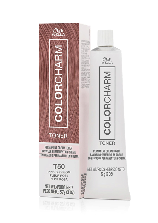 Wella Color Charm Crème Toner #T50 Pink Blossom (2 oz)