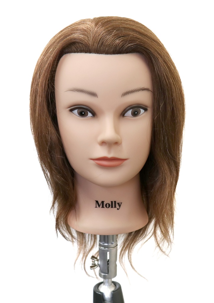 Magic 100% Human Hair Mannequin (Molly/10in) #SMH10WHI -pc