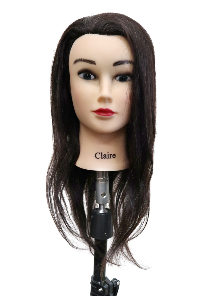 Magic 100% Human Hair Mannequin (Claire/18in) #SMH18WHI -pc