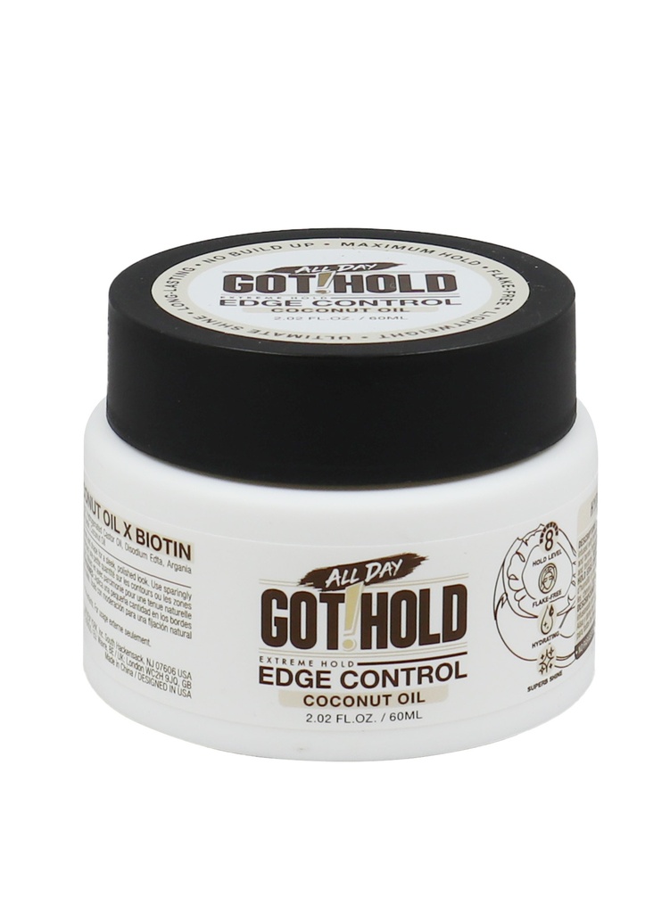 All Day Got!Hold Edge Control -Coconut Oil (2.02 oz) #303