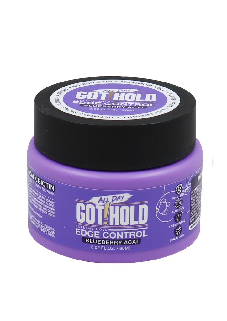 All Day Got!Hold Edge Control -Blueberry Acai (2.02 oz) #307