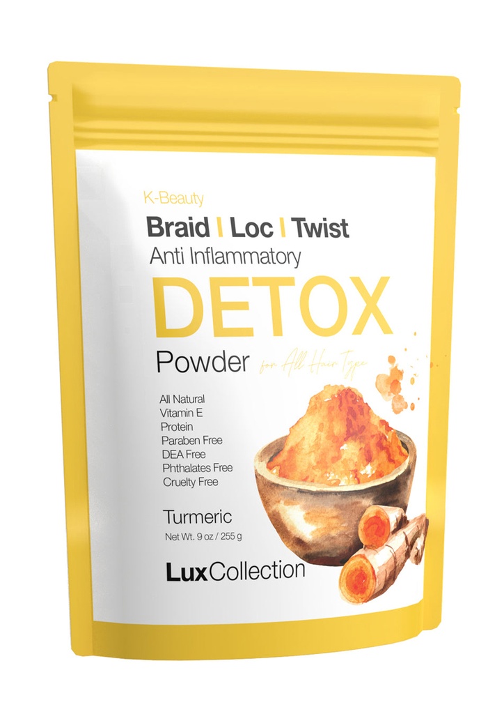 LuxCollection Anti Inflammatory Detox Powder -Turmeric (9 oz) #130