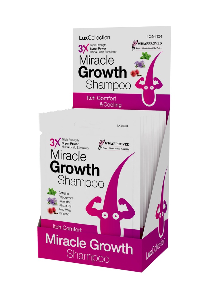 Lux Collection Miracle Growth Shampoo #LX46004 (1.75 oz/12pc/ds) #133